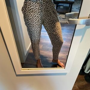 Beach Gold Bali leopard pants